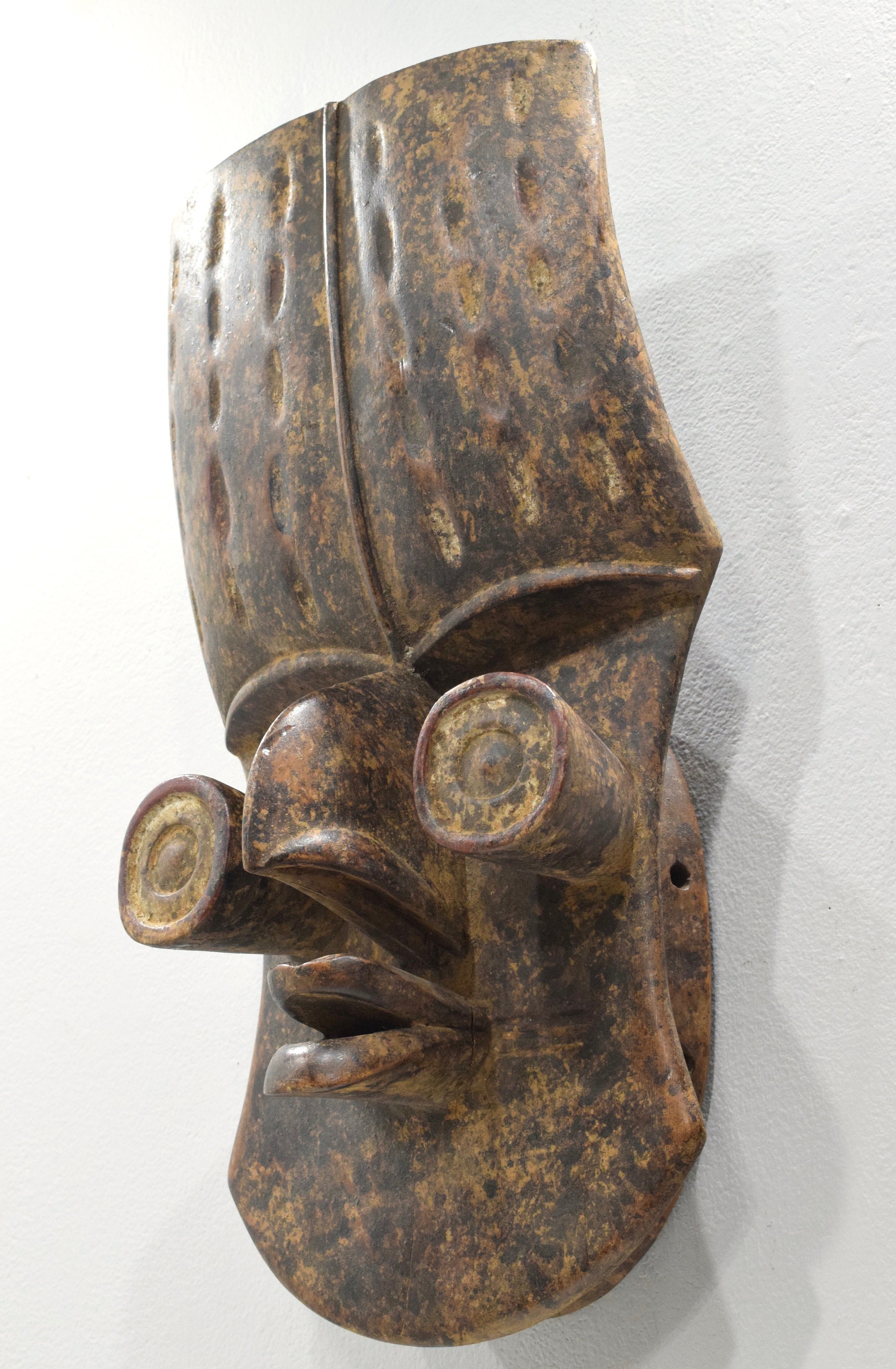 Mask African Grebo Tribe Initiation Mask