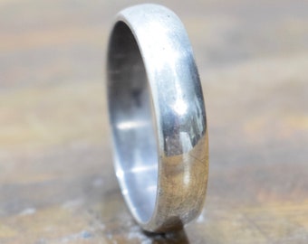 Ring Sterling Silver Band Ring