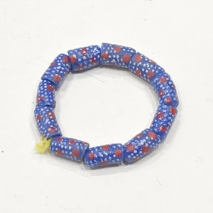 Afrikanische Krobo Glasperlen Armband Ghana Westafrika