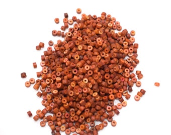 Beads Rust Ceramic Beads 4-5mm