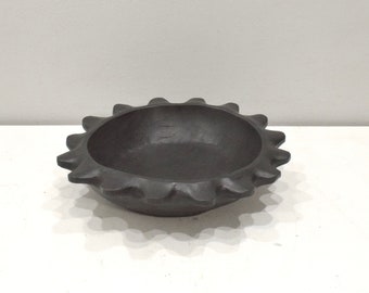 Philippines Ifugao Star Burnished Wood Bowl