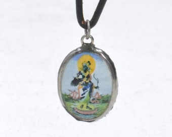 Pendant Spiritual Framed Picture Tara Goddess