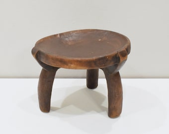 African Stool Gogo Tribe Wood Stool Tanzania