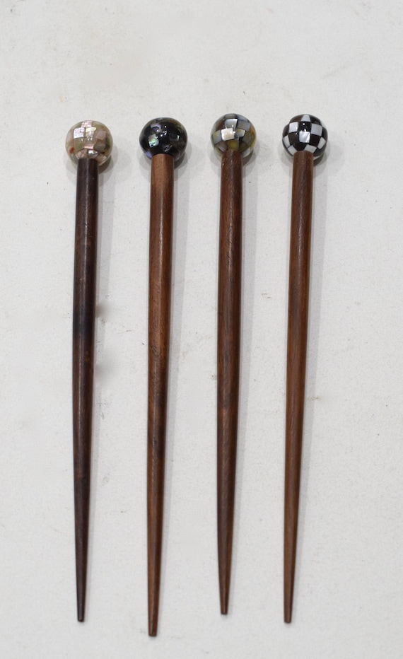 Hair Sticks Indonesian Assorted Shell Hair Sticks