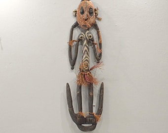Papua New Guinea Food Hook Statue Blackwater Region