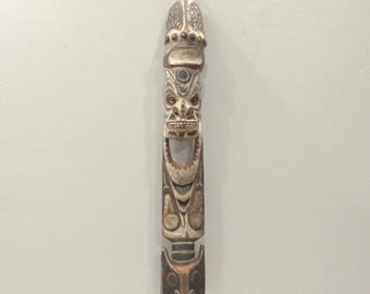 Papua New Guinea Wood Suspension Hook Latmul Tribe