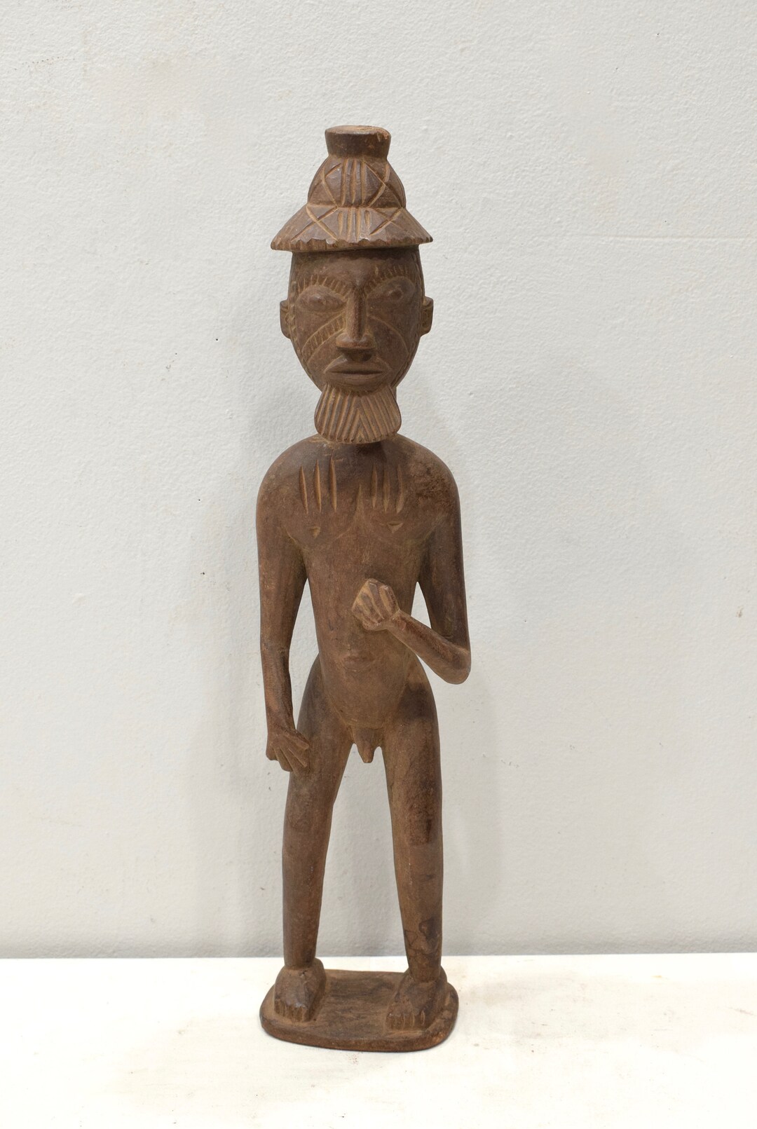 アフリカのドゴン族の男性木像 マリ - Etsy 日本