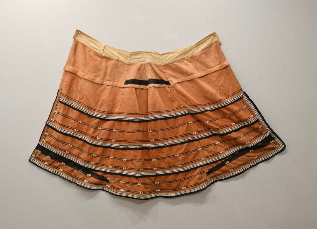 Buy African Xhosha Old Tribal Beaded Skirt SAR Online in India