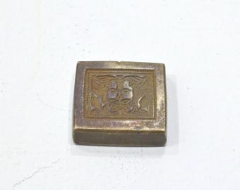 Stamp Die Mold Vintage Bronze Detailed Kuchi Jewelry