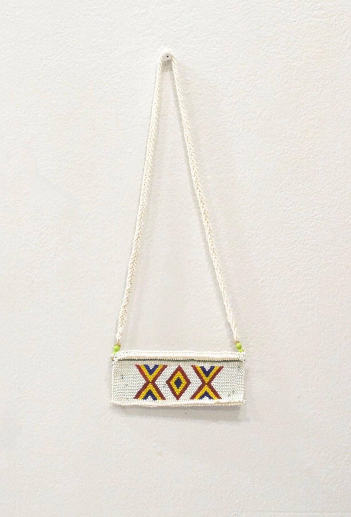African Zulu Love Letter Beaded Necklace South Africa - Etsy