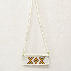 African Zulu Love Letter Beaded Necklace South Africa - Etsy