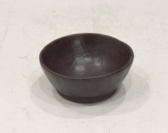 Philippines Ifugao Burnished Wood Bowl