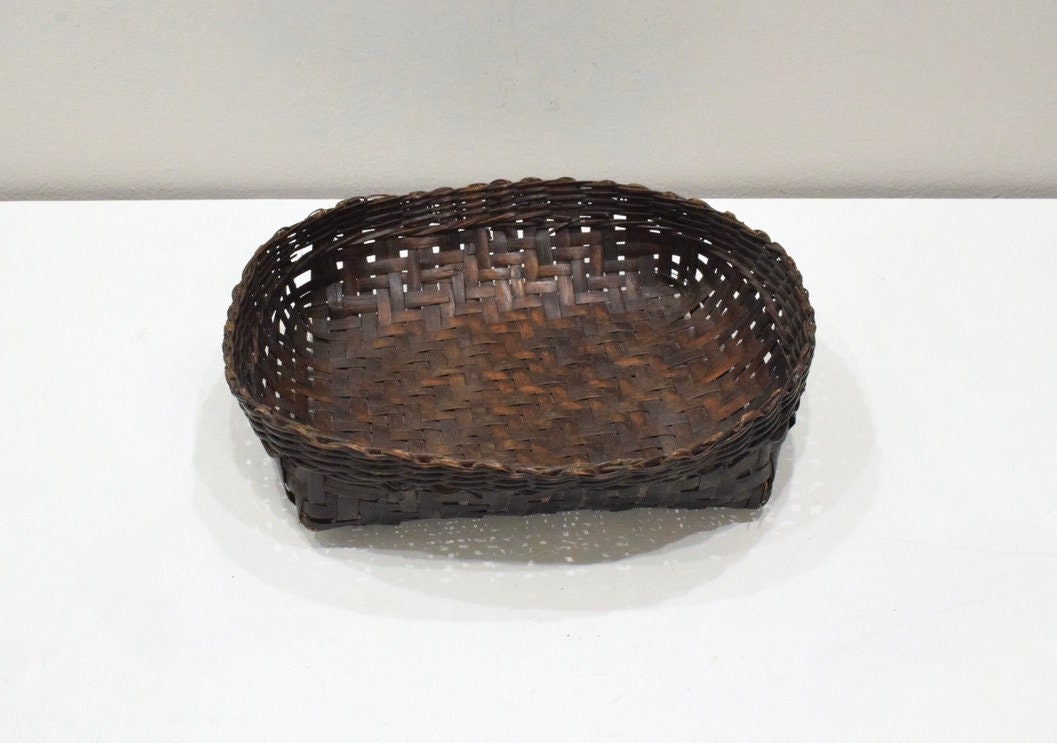 Ifugao Woven Rattan Plate Bowl Philippines