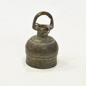 Bronze Bell India Religious Decorative Ceremonial Bell
