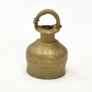 Bronze Bell India Religious Decorative Ceremonial Bell
