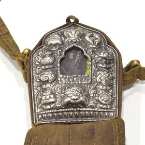 Tibetan Buddhist Ghau Shrine Traveling Prayer Shrine