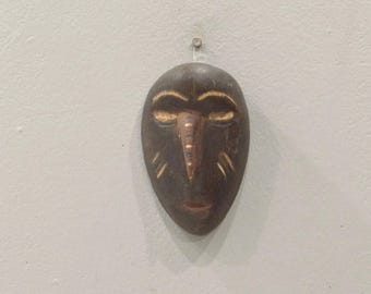 African Punu Tribe Male Passport Mask Gabon