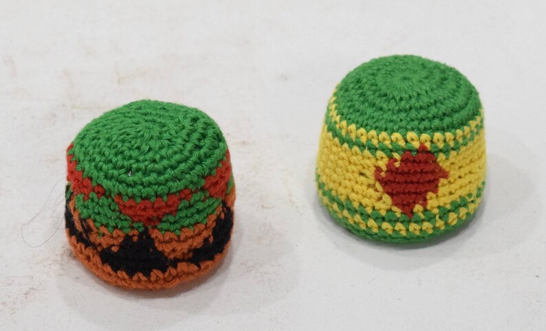 Hacky Sack Kick Ball 100/% Cottom Guatemala Made 2 Per Order