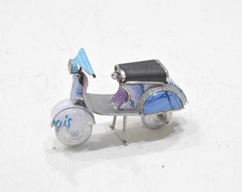 Tin Can Vespa Scooters 4" Tin Toy