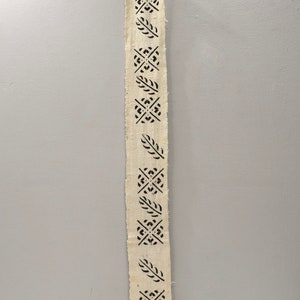 African Mudcloth Pattern Thin Strip Mali