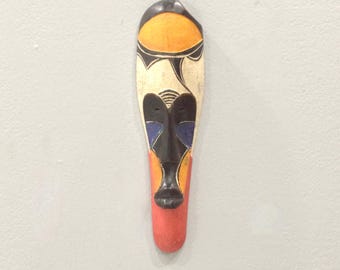 African Fang Tribe Passport Mask Gabon