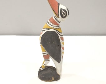 Papua New Guinea Sabut Bird Wood Statue Latmul