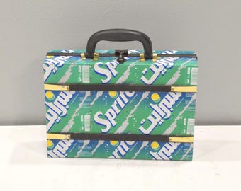 African Recycled Tin Can Briefcase Senegal
