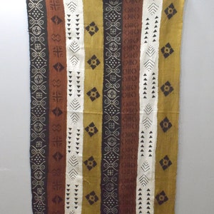 African Mudcloth Pattern Design Dogon Fabric Mudcloth