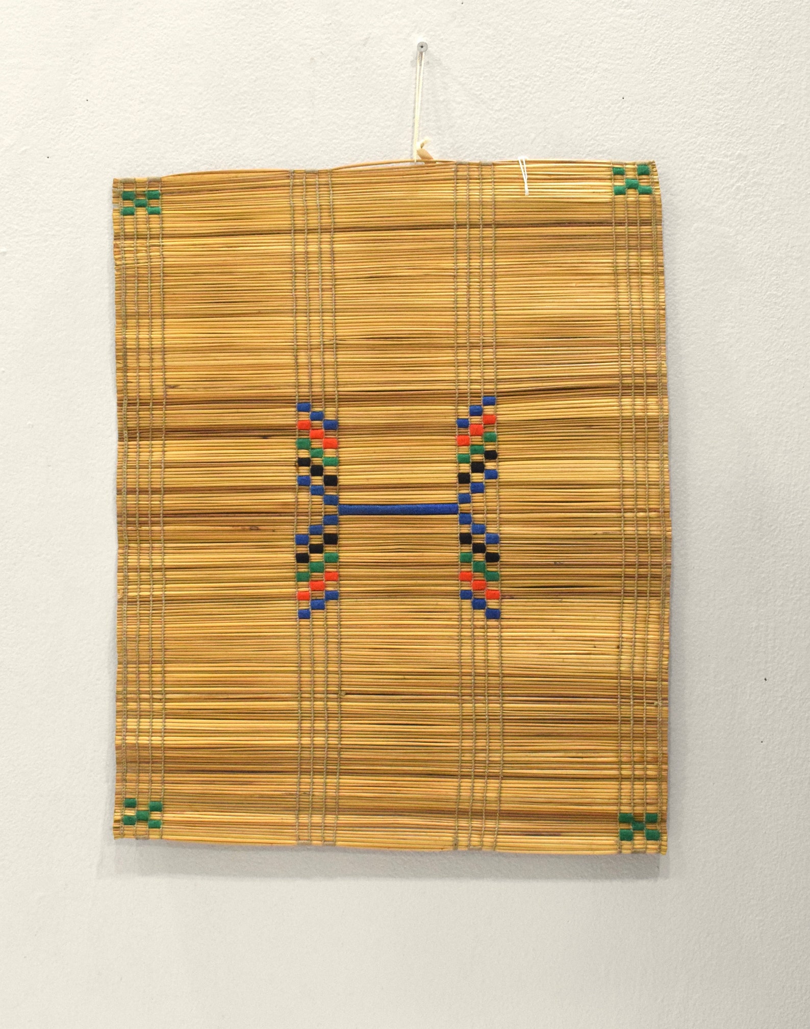 African Zulu Woven Embroidered Mats Etsy