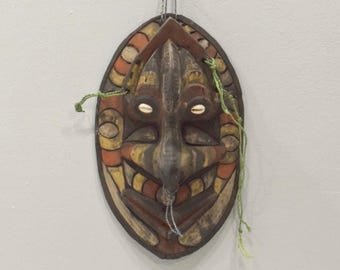 Papua New Guinea Iatmul Savi Ancestor Mask