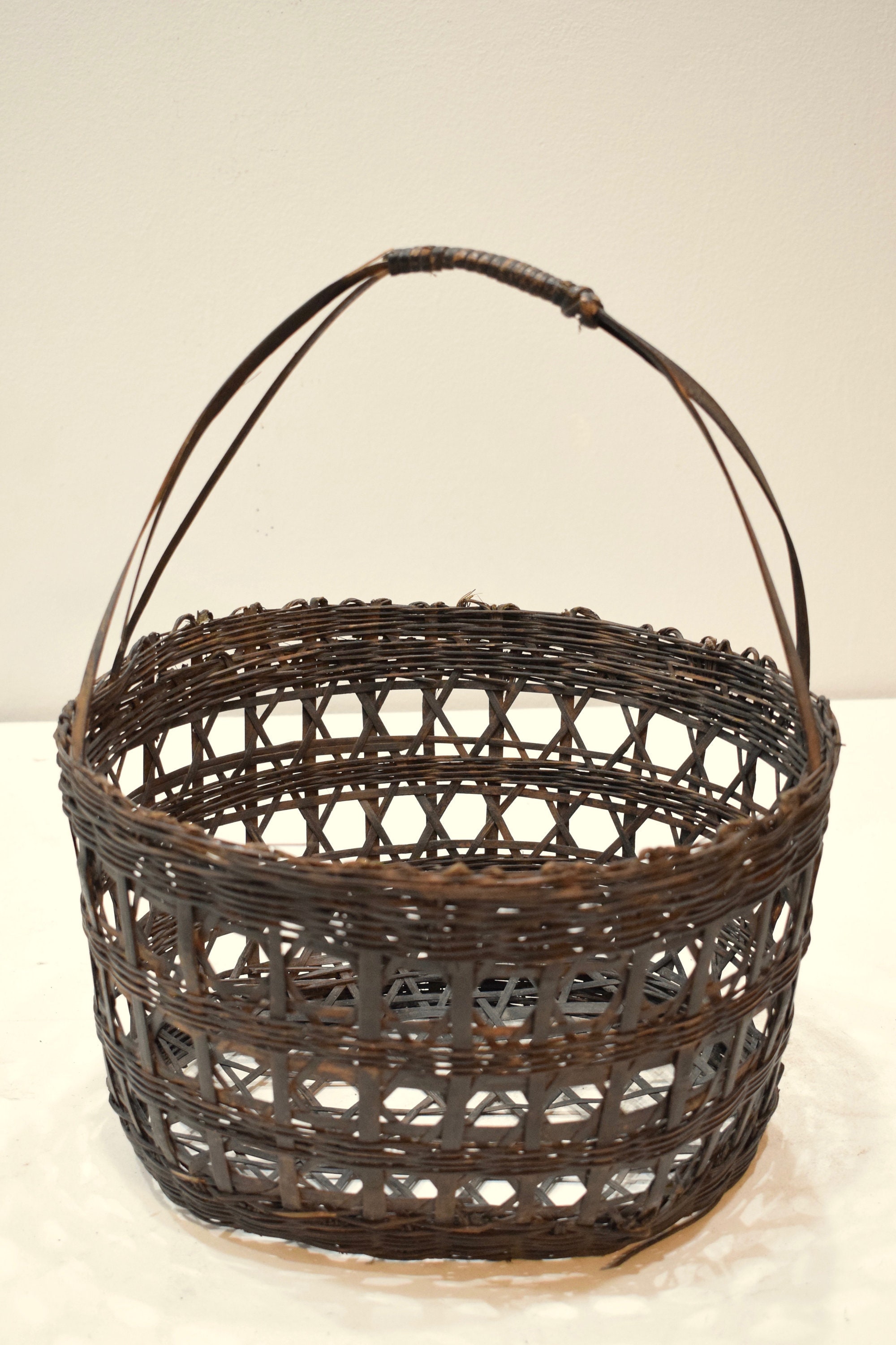 Philippines Basket Ifugao Woven Market Basket