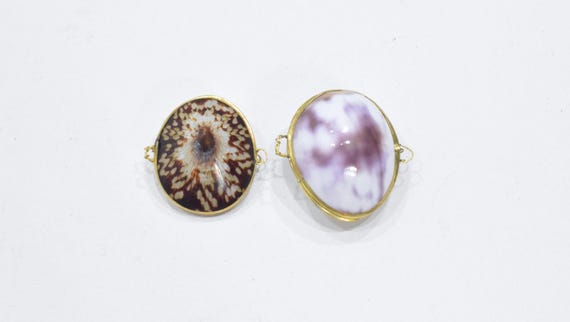 Purses Shell Assorted Colored Shell Pill Box Trin… - image 8