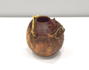 African Milk Drinking Gourd Turkana Tribe Kenya