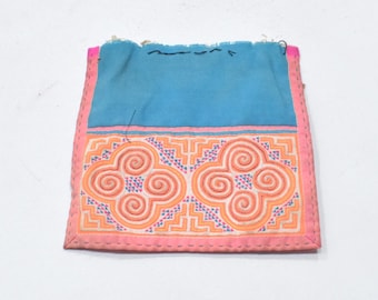 Hmong Hill Tribe Embroidered Vintage Fabric panels