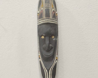 Papua New Guinea Carved Wood Mask Chambri Lakes