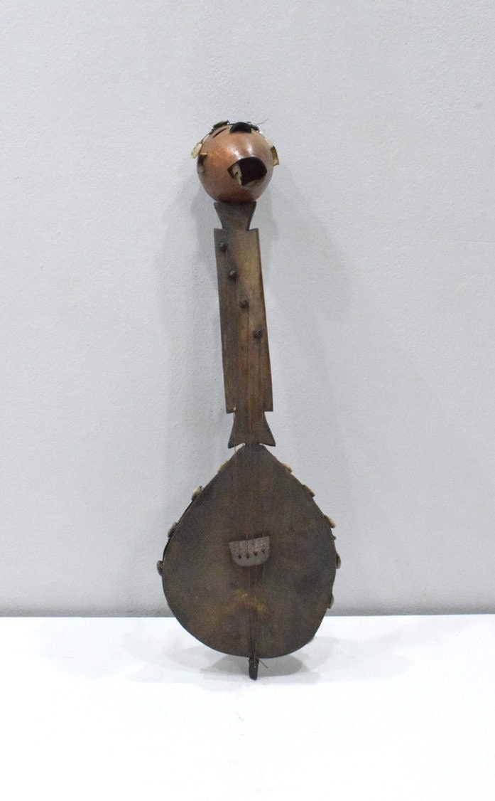 African Gourd Singer Guitar West Africa