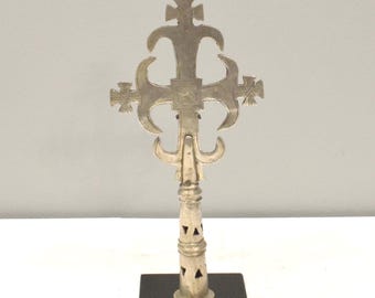 Ethiopian Silver Coptic Specter Cross