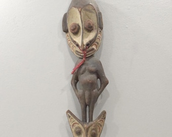 Papua New Guinea Iatmul Savi Ancestor Food Hook Mask