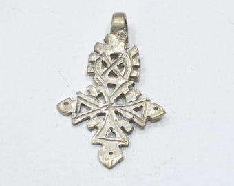 Ethiopian Silver Coptic Cross Tuareg Tribe North Africa