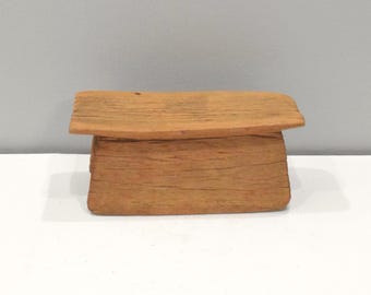 African Stool Lobi Wood Vintage Stool Burkina Faso