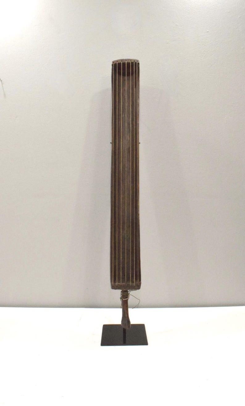 African Makombe Wood Stringed Trough Zither Instrument Congo - Etsy