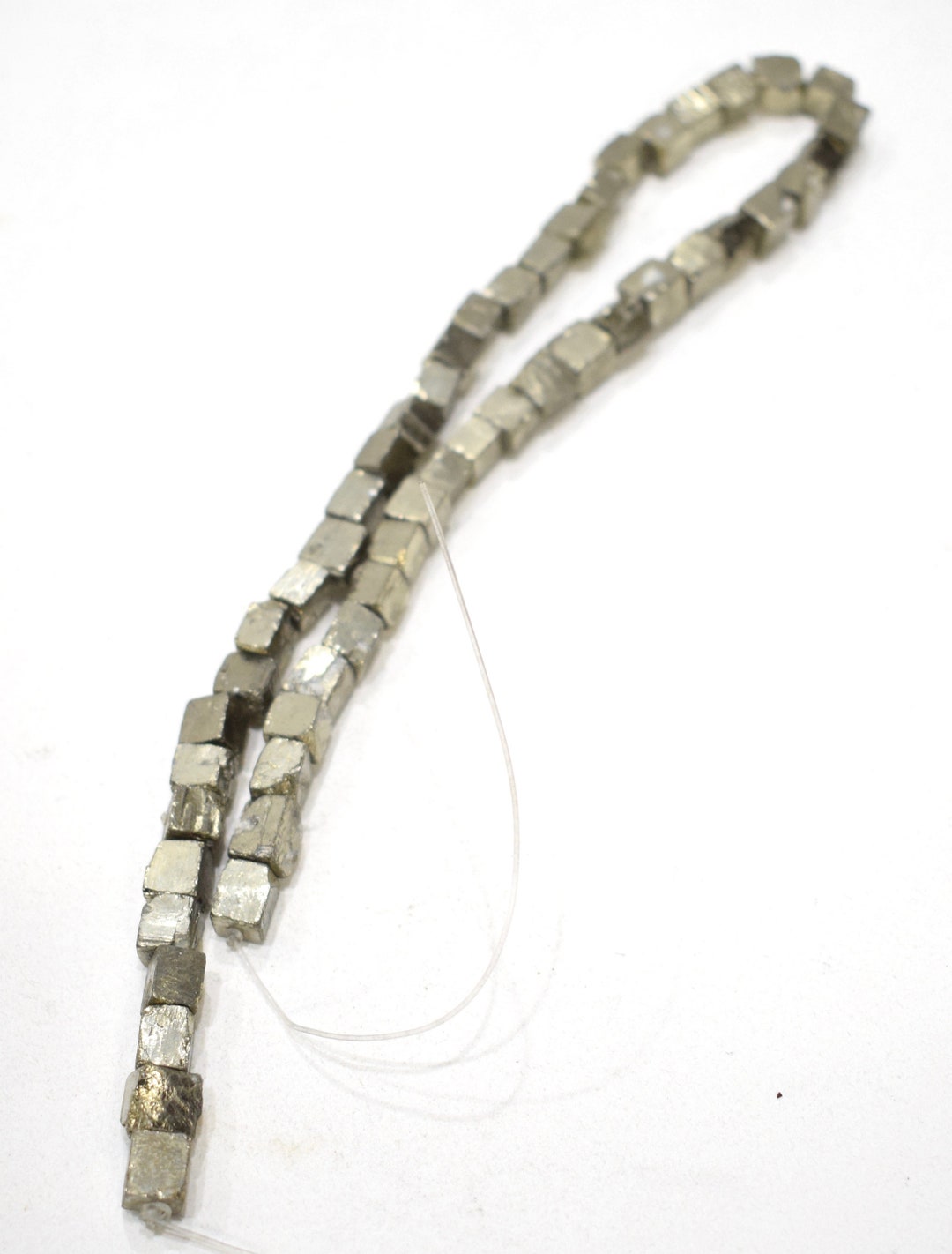 Beads Pyrite Natural Cube Beads 8mm - Etsy