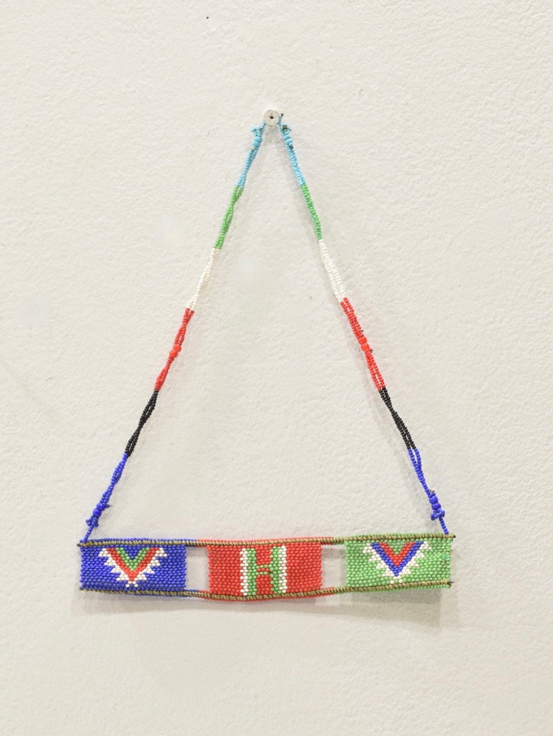 African Zulu Love Letter Beaded Necklace - Etsy