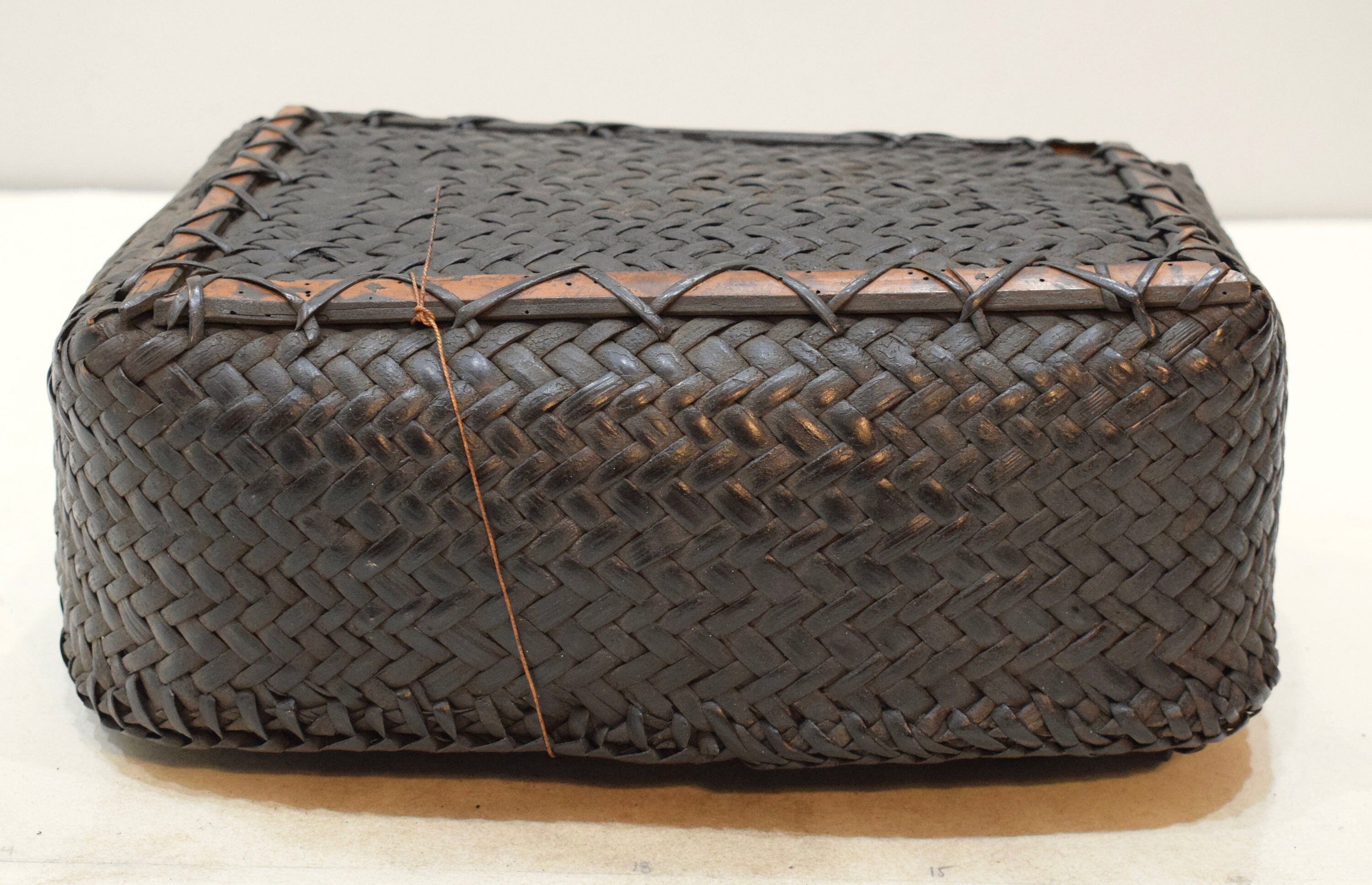 Basket Philippines Ifugao Woven Rattam Basket Handmade Tribal Rattan