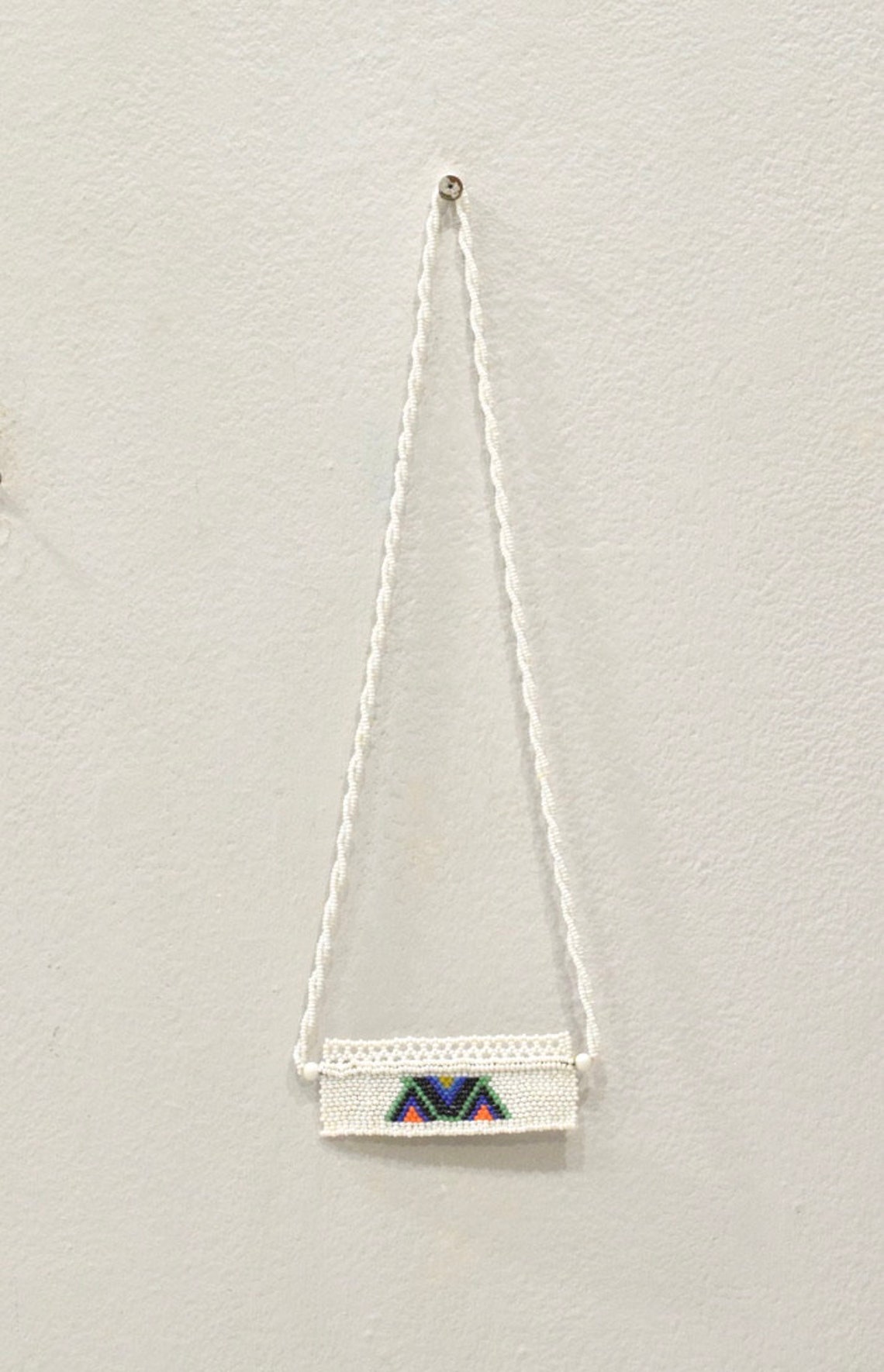 African Zulu Love Letter Beaded Necklace - Etsy