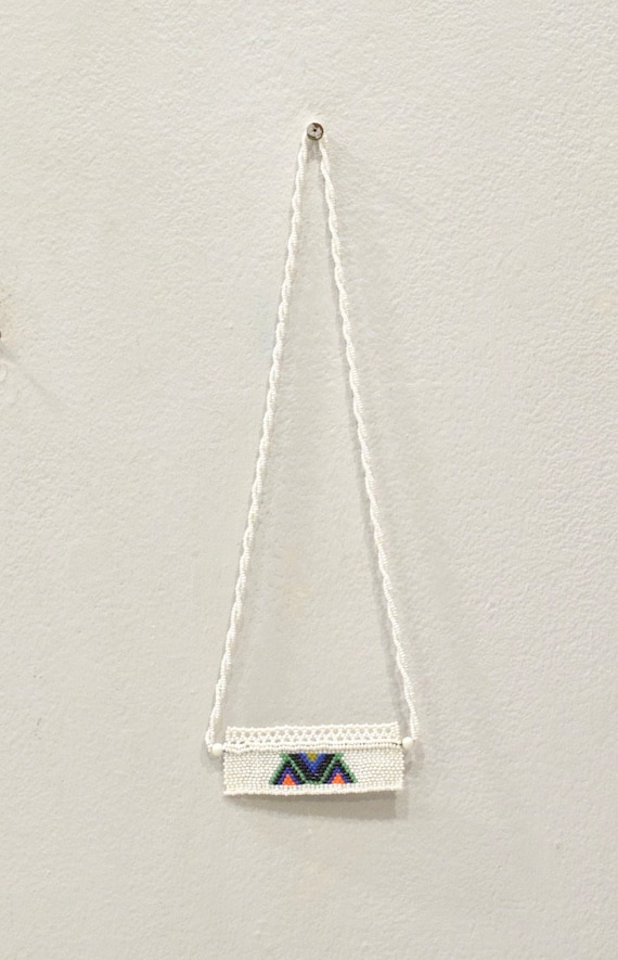 African Zulu Love Letter Beaded Necklace - Gem