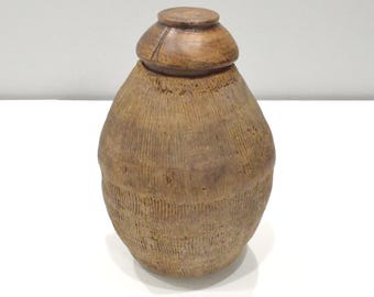 Ethiopian Oromo Tribe Woven Milk Container