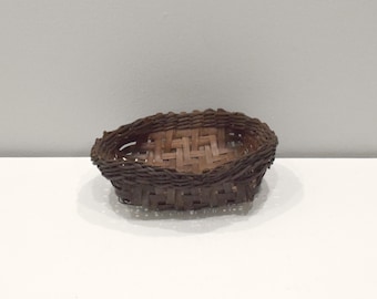 Basket Ifugao Tribe Philippines Woven Rattan Basket