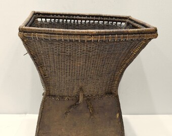 Basket Philippines Ifugao Kayaband Patoto Woven Rattan Basket