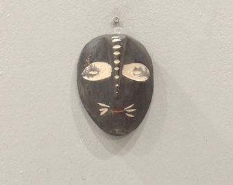 African Punu Tribe Male Passport Mask Gabon